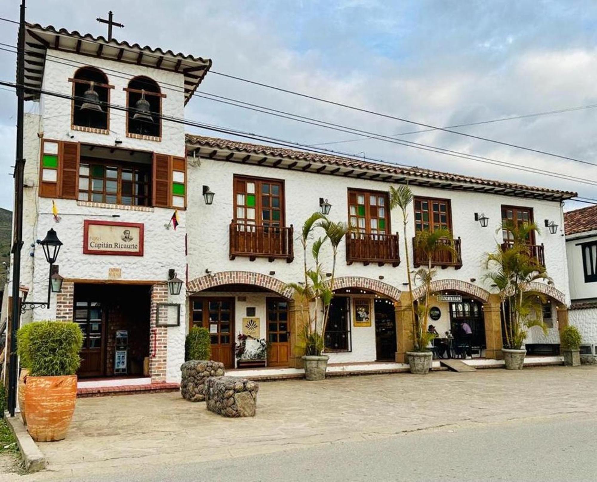 Hotel Capitan Ricaurte Villa de Leyva Dış mekan fotoğraf