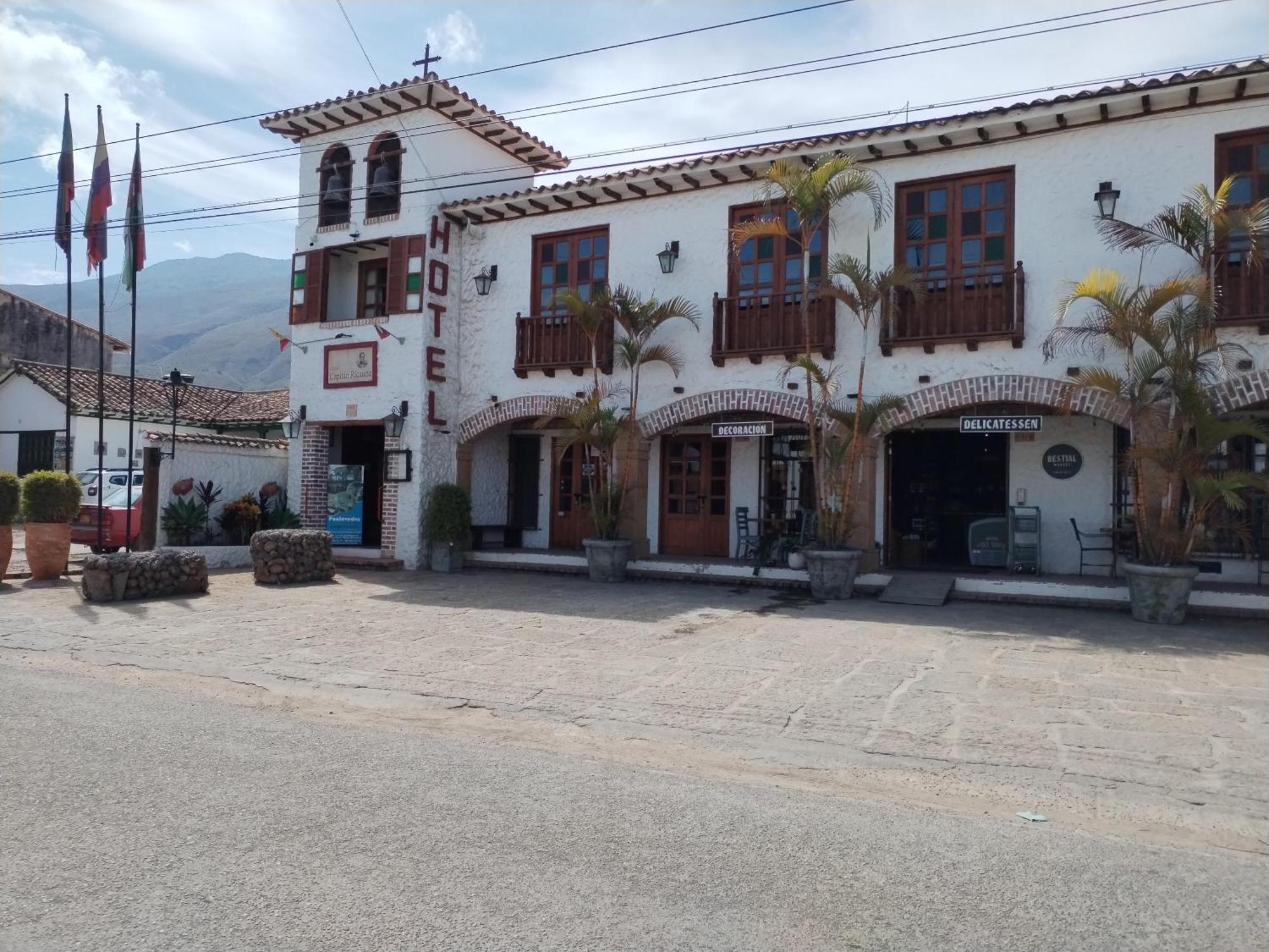 Hotel Capitan Ricaurte Villa de Leyva Dış mekan fotoğraf