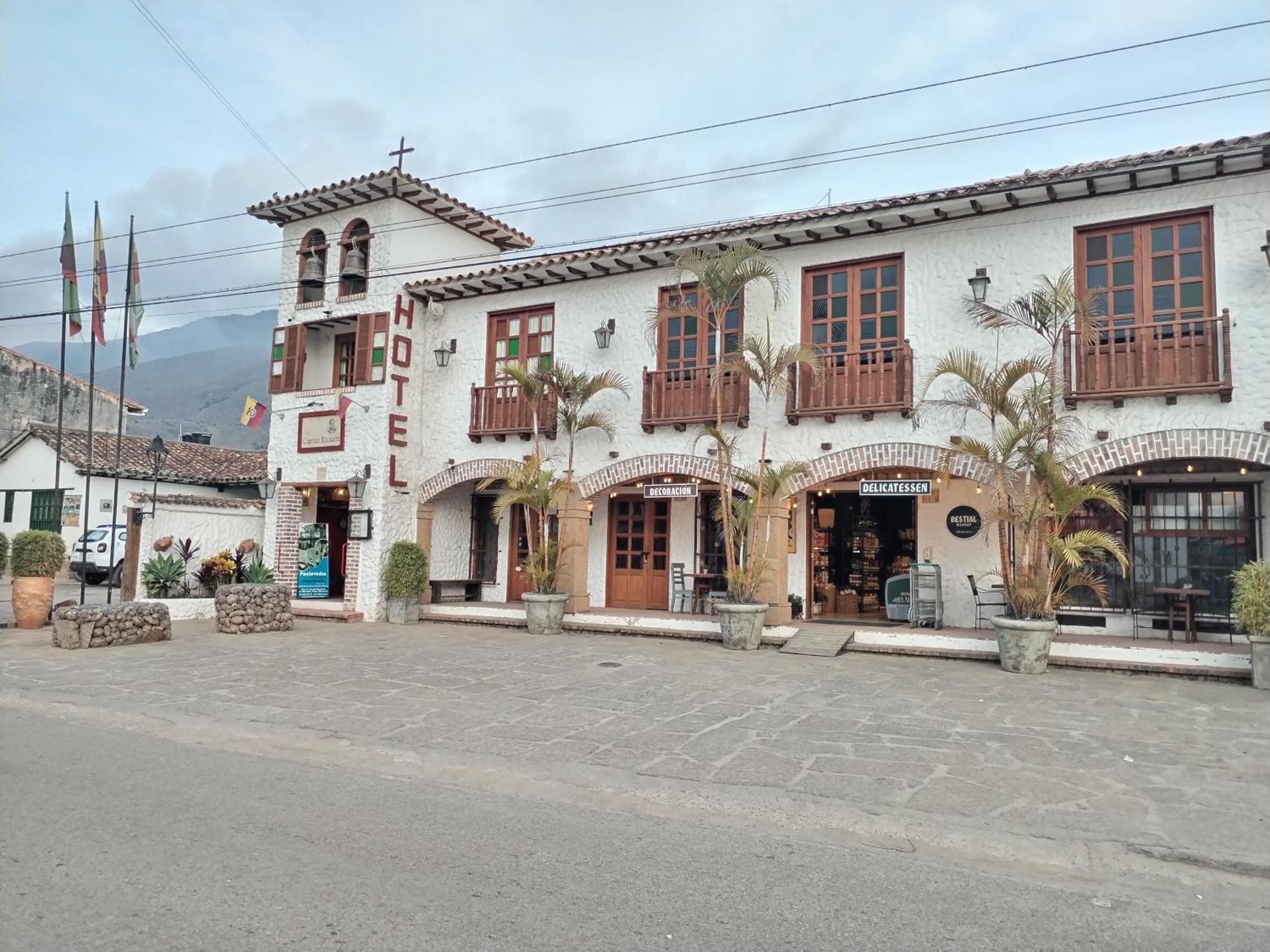 Hotel Capitan Ricaurte Villa de Leyva Dış mekan fotoğraf