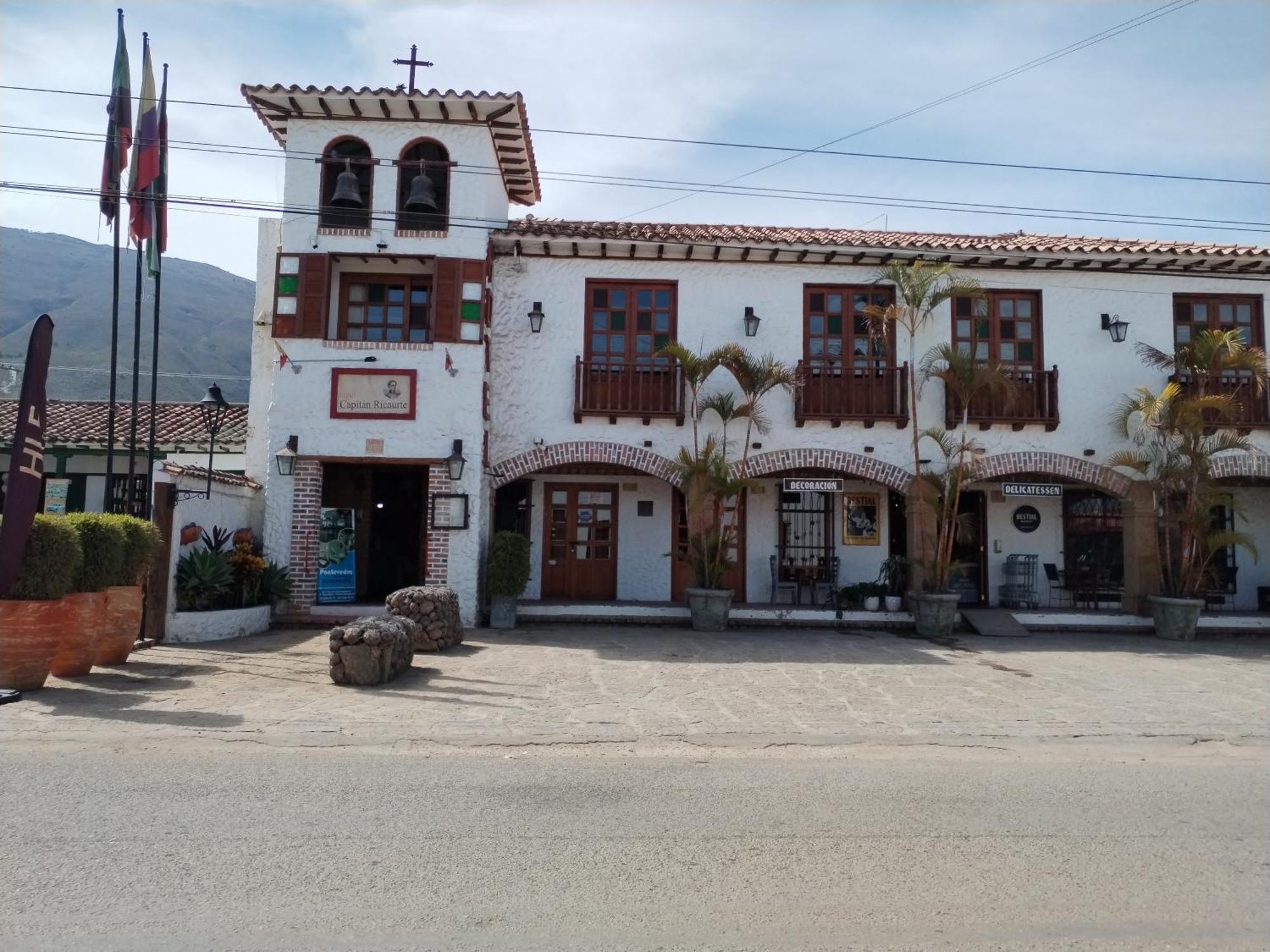Hotel Capitan Ricaurte Villa de Leyva Dış mekan fotoğraf