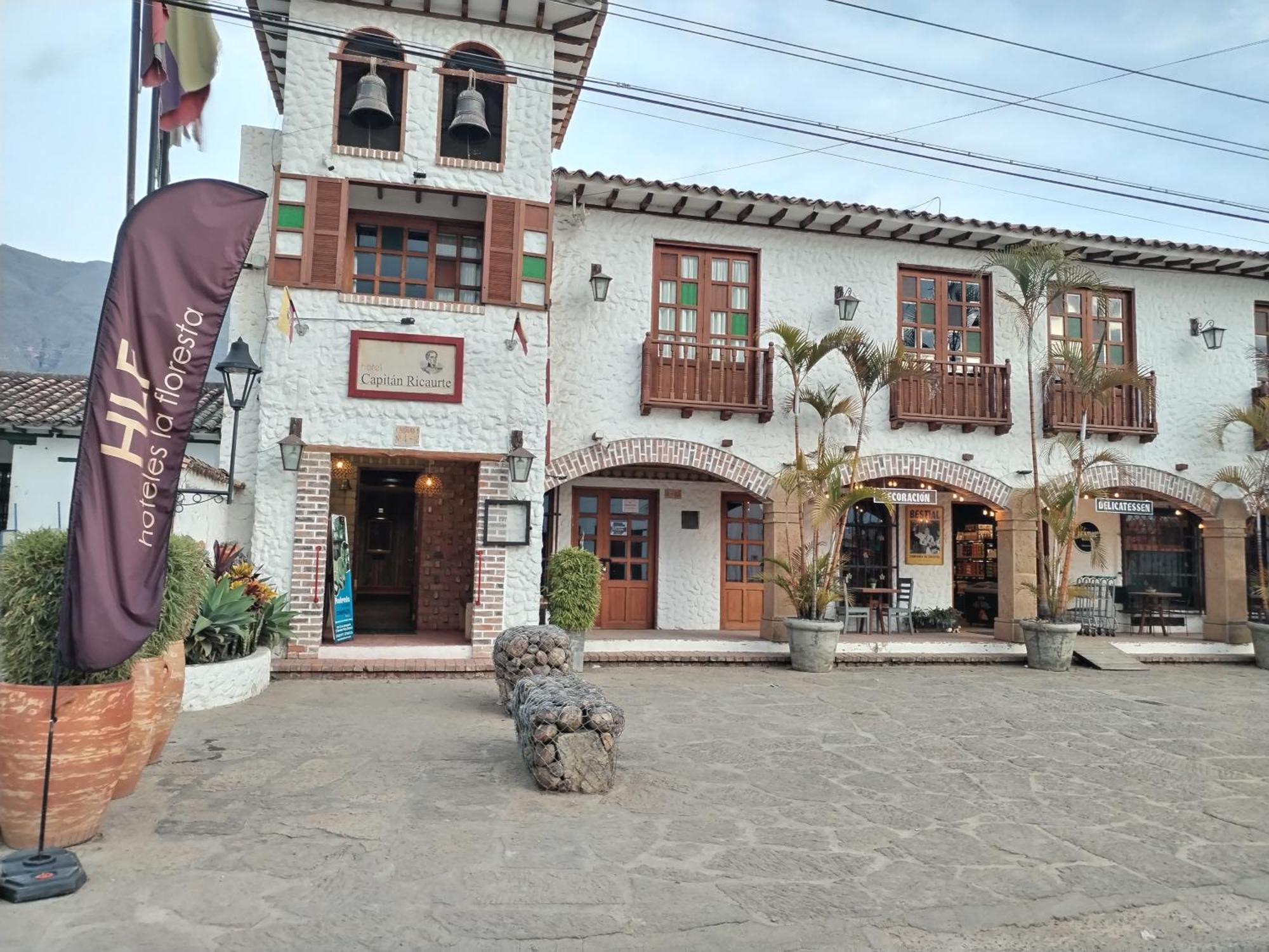 Hotel Capitan Ricaurte Villa de Leyva Dış mekan fotoğraf