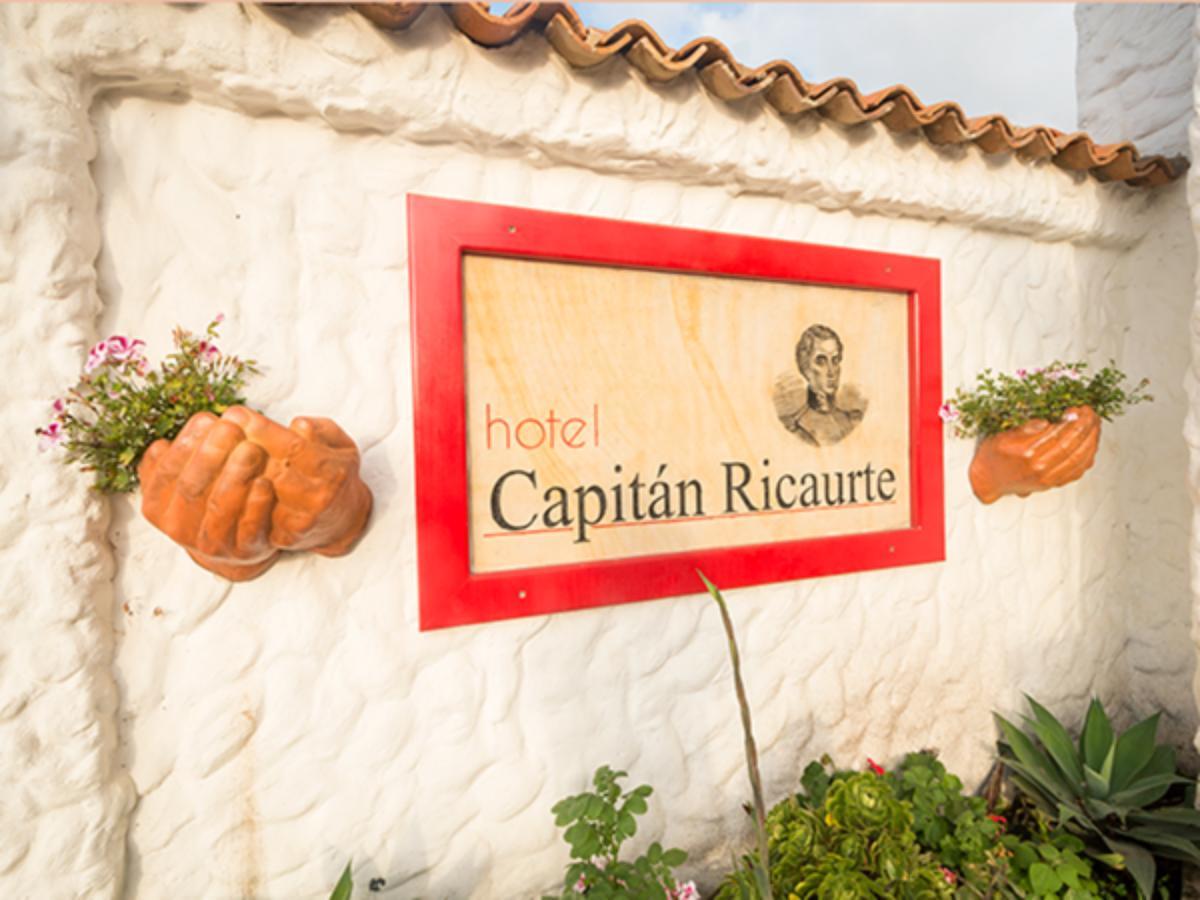 Hotel Capitan Ricaurte Villa de Leyva Dış mekan fotoğraf
